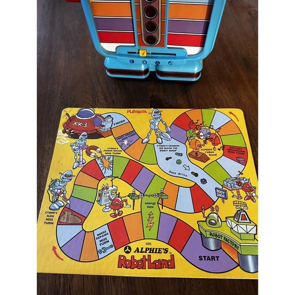 Vintage Playskool ALPHIE the Electronic Robot 1978, Pawns, Boards, Puzzles - Picture 9 of 10